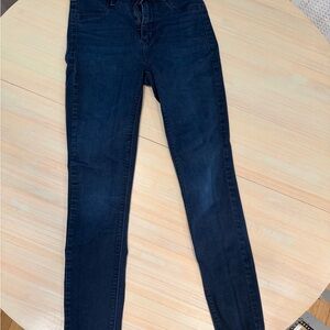 American Eagle Outfitters Dark Blue Skinny Jeans